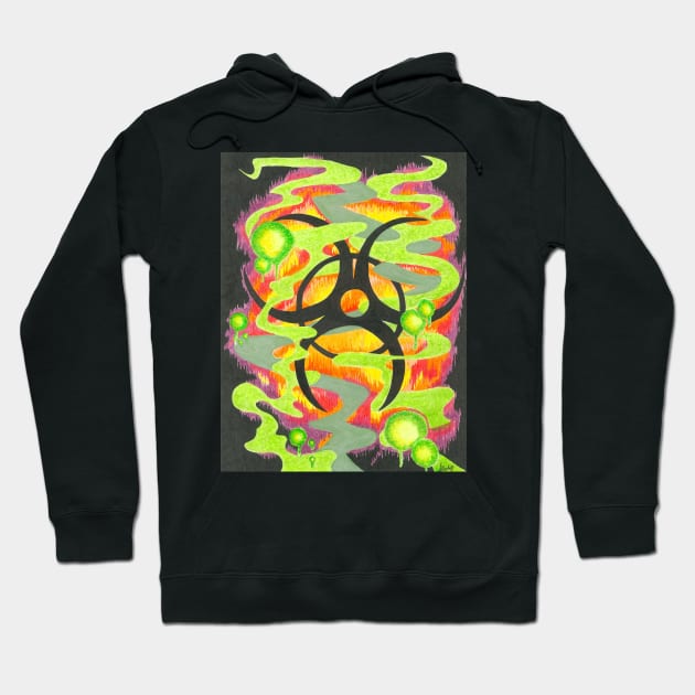 TOXIC!! Hoodie by Keatos